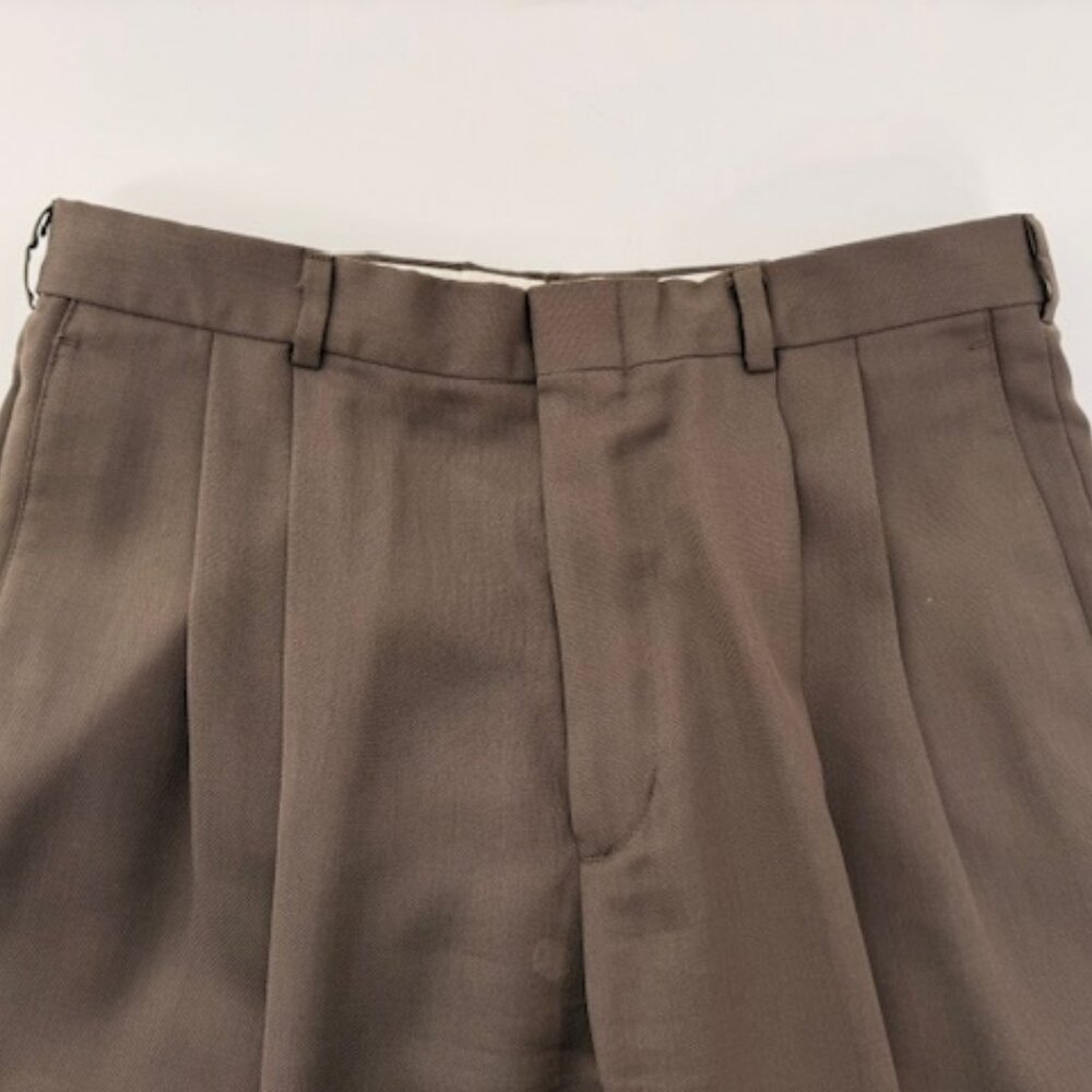 Brown "Slates" Men's Dress Pants - Picture 5 of 7